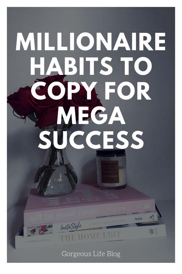 millionaire habits