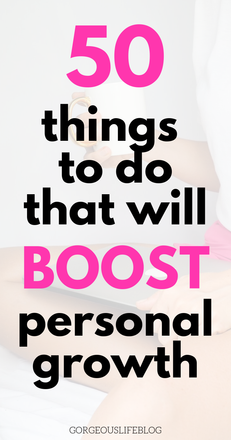 boost personal growth