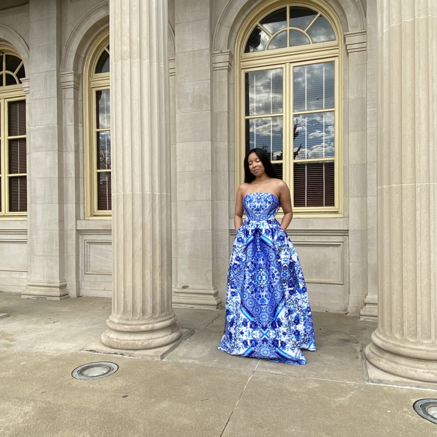 ball gown shopping and elegant glam
