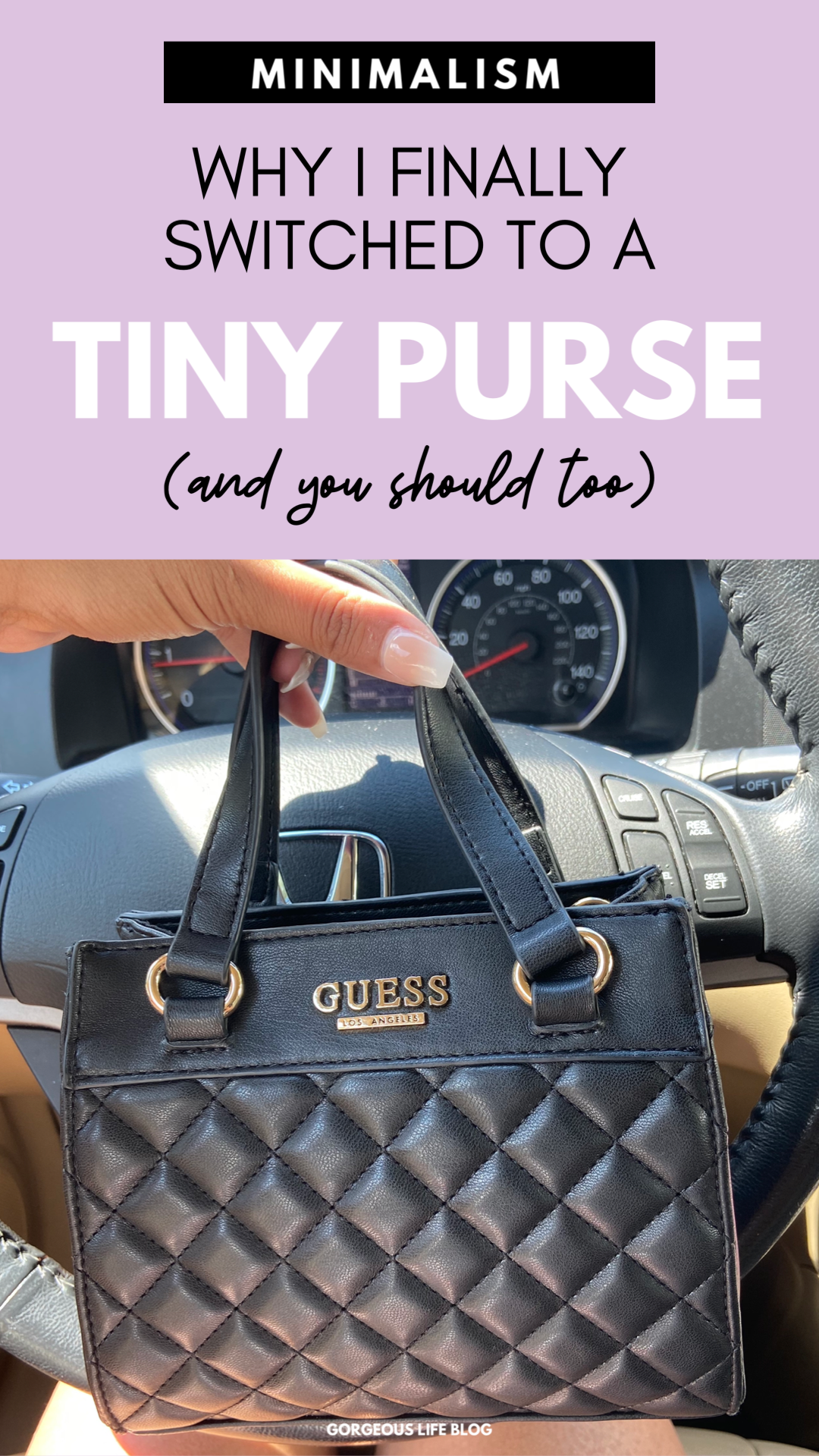 tiny purse minimalism