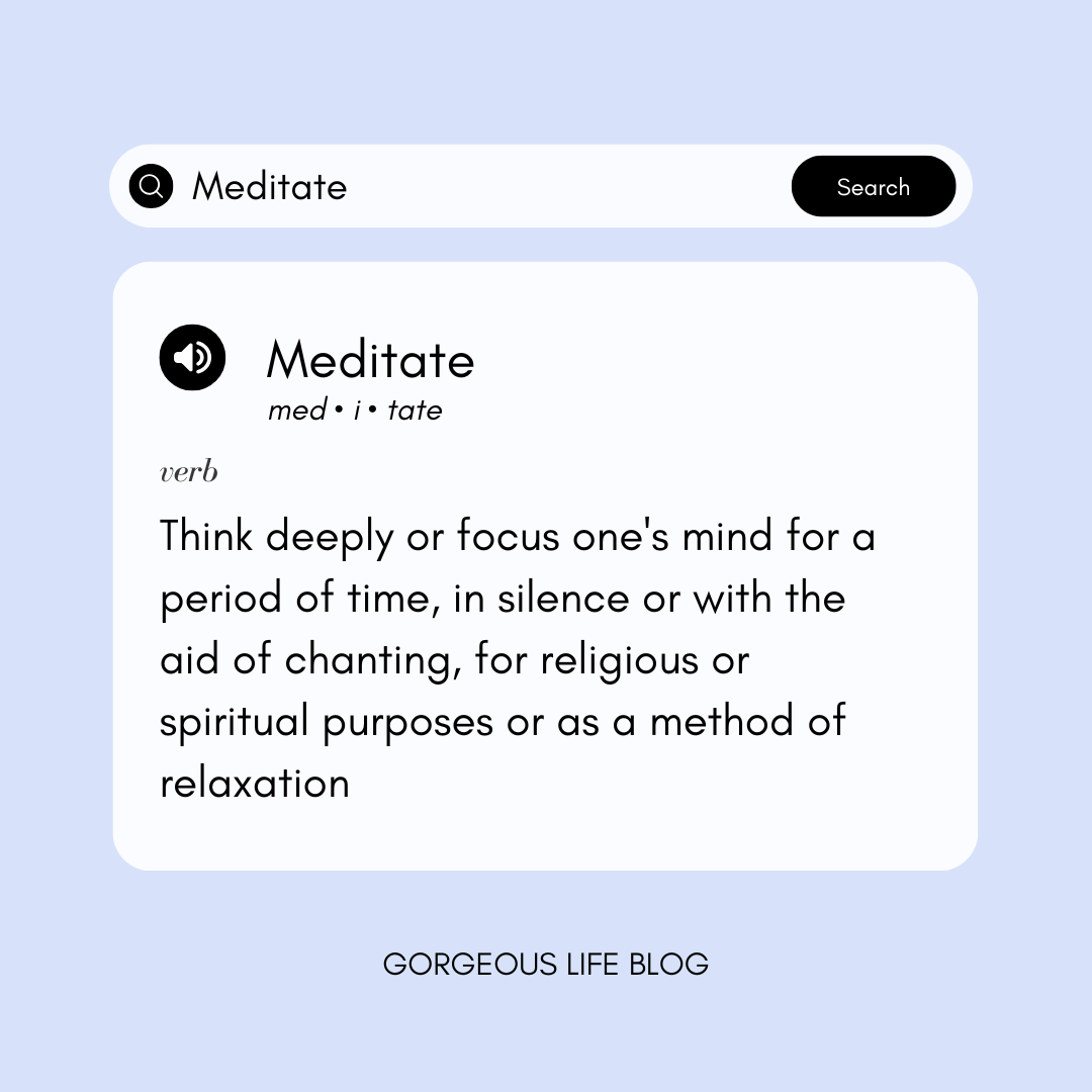 meditation for beginners