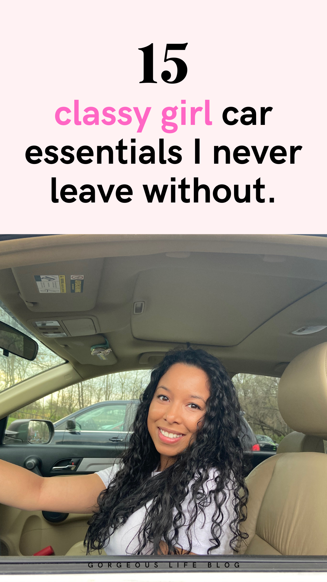 15 Classy girl car essentials - Gorgeous Life Blog